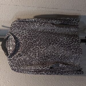 Long sleeve sparkly top